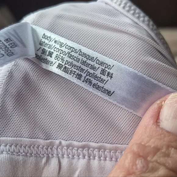 Victoria Sport Women's Cross-Back Sports Bra Lilac Rose Small Victorias Secret - Picture 11 of 13